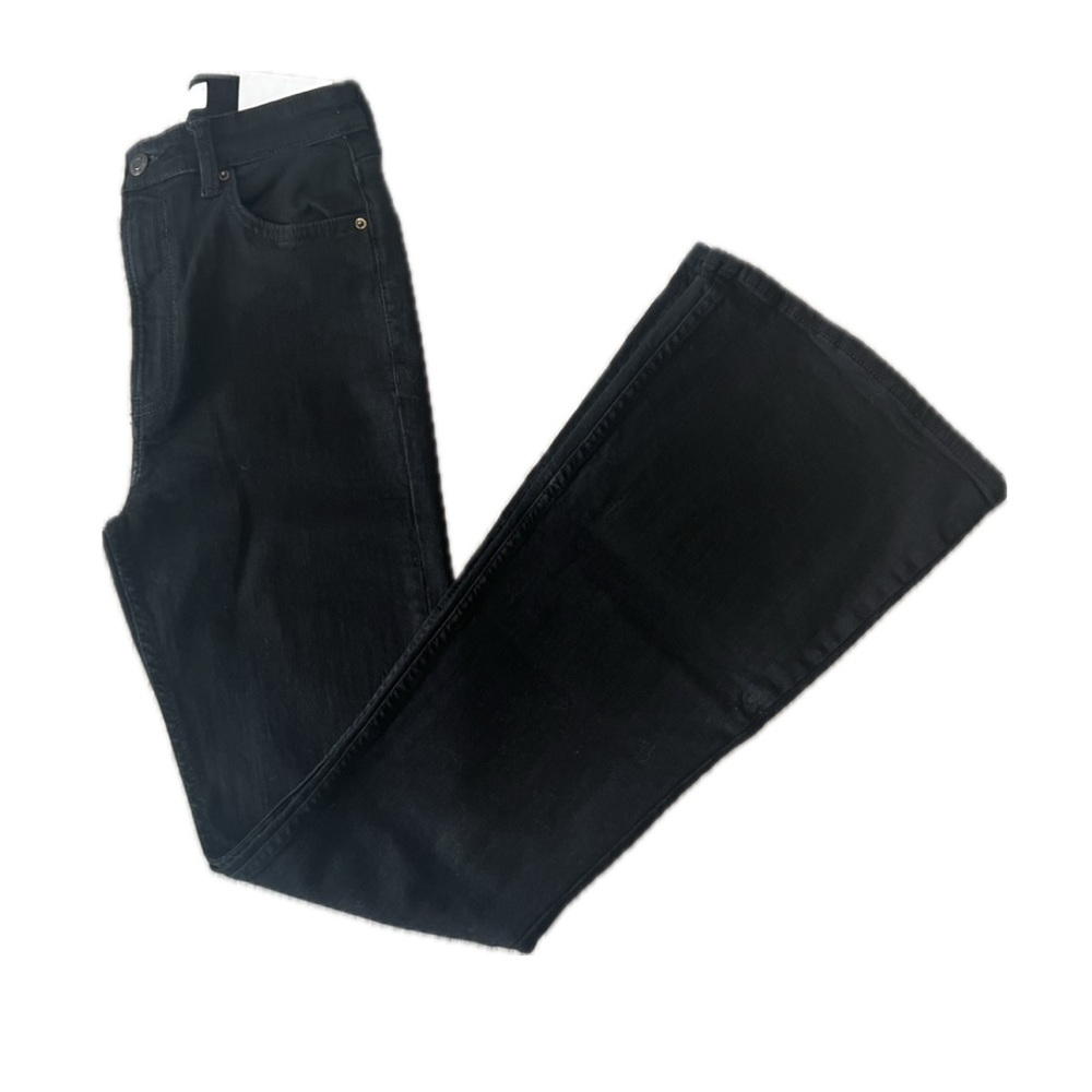 Bershka Black Flare Jeans Size 4